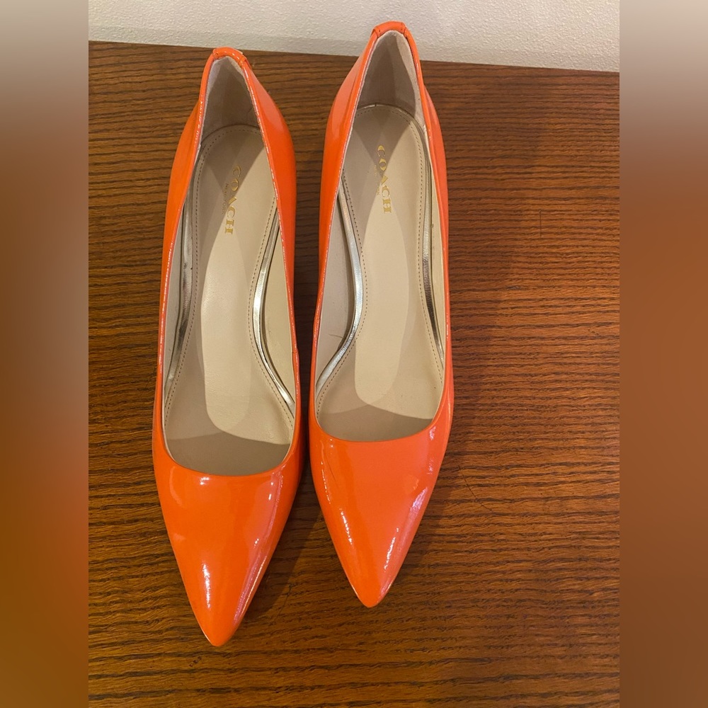 Orange Patented Pumps